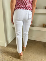 Blanca Vintage Charlie High Rise Straight Ankle